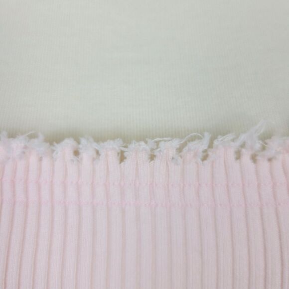 Hot & Delicious Light Pink Off The Shoulder Bandeau Top Small - Picture 4 of 16